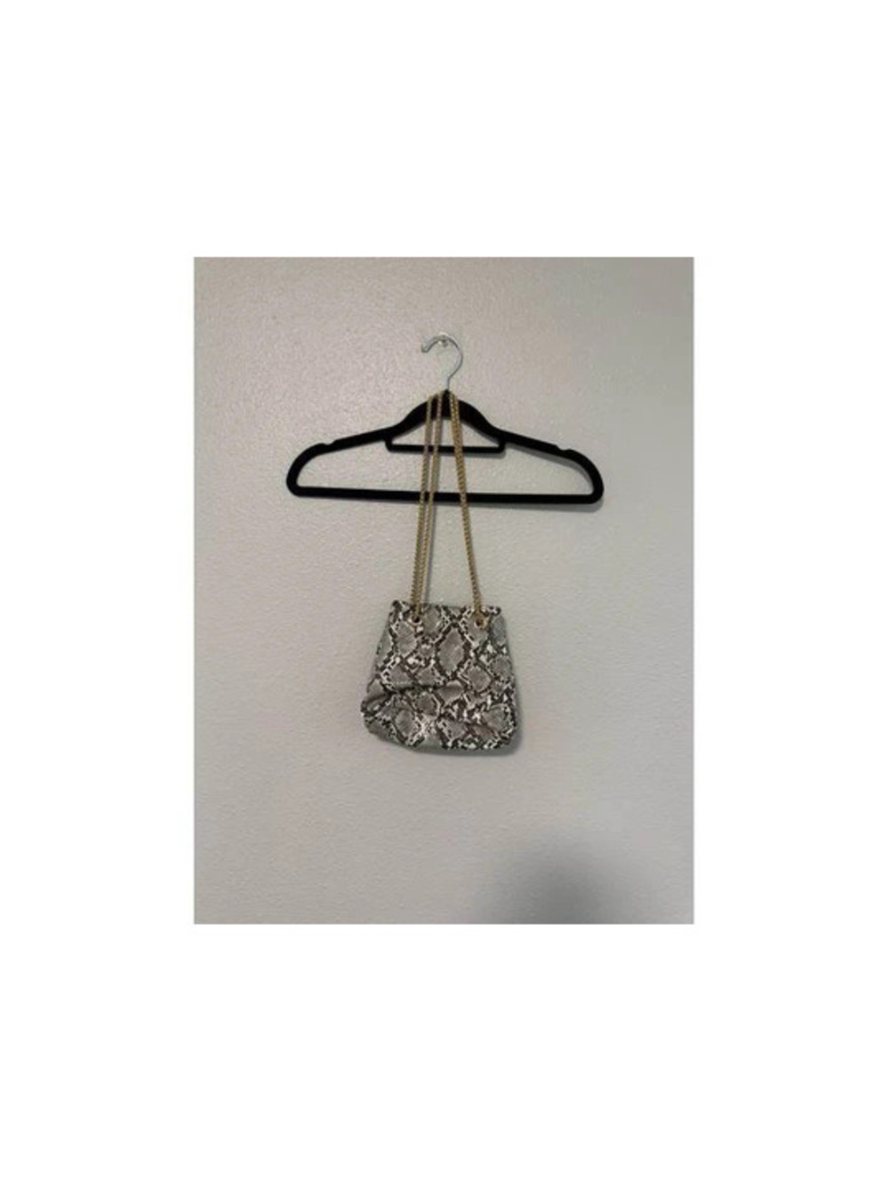 #6238  Snakeskin Print Mini Crossbody Bag